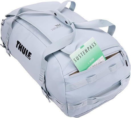 Thule Chasm 70L Duffel Travel Bag - Soft Blue (Convertible Duffle Backpack)