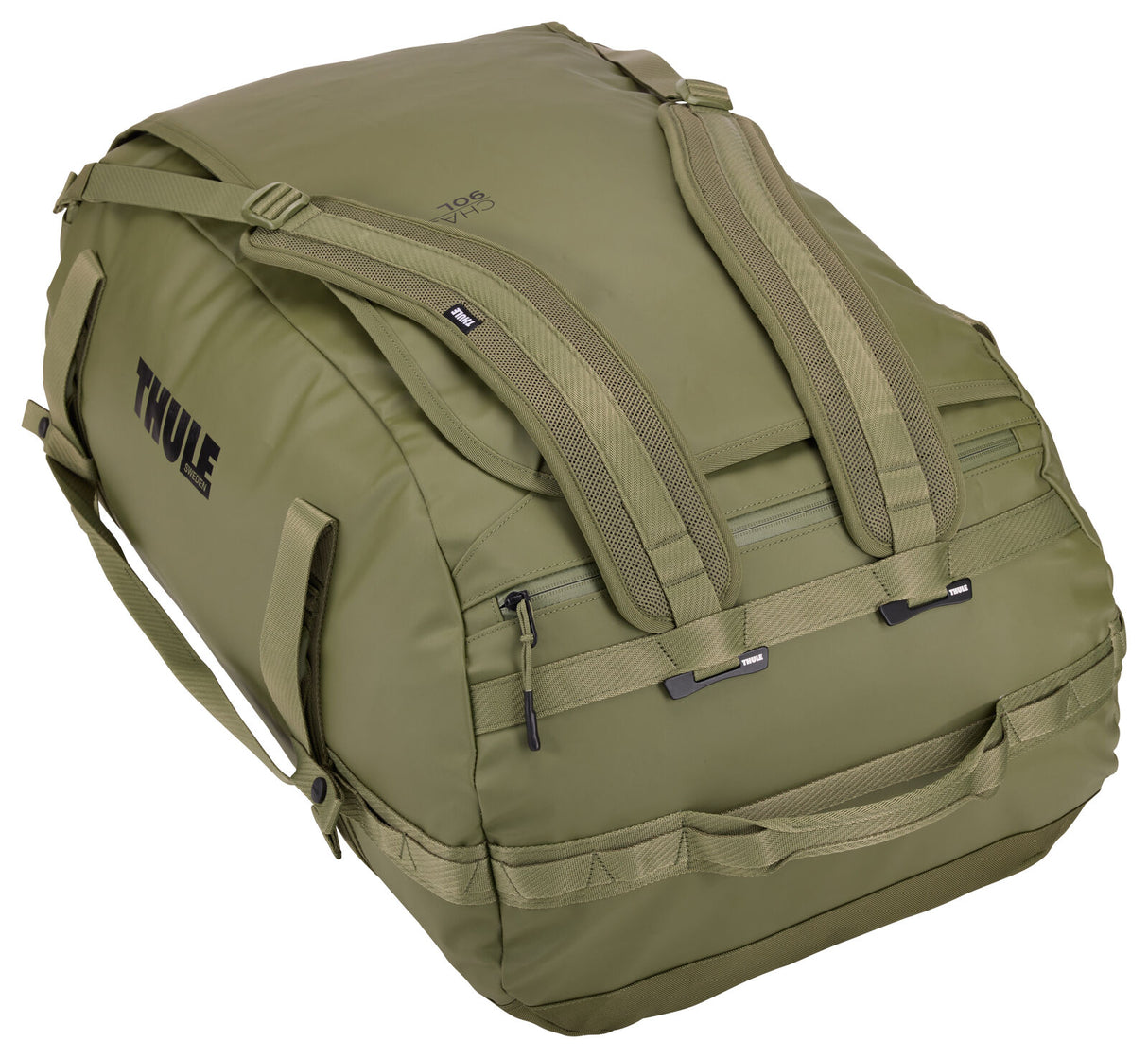 Thule Chasm 90L Duffle Travel Bag in Olivine
