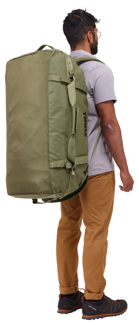 Thule Chasm 90L Duffle Travel Bag in Olivine