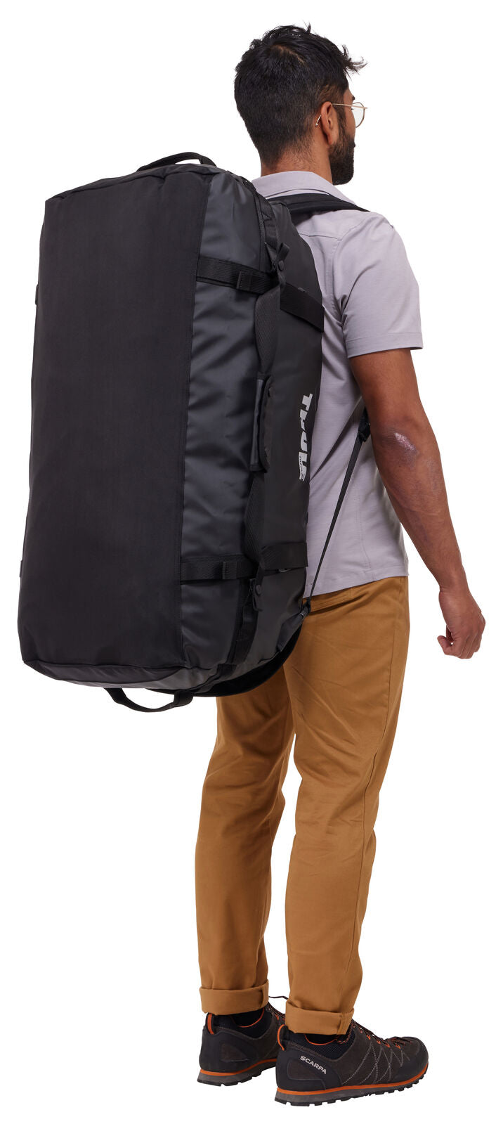 Thule Chasm 90L Duffle Travel Backpack Bag Extra Large in Black