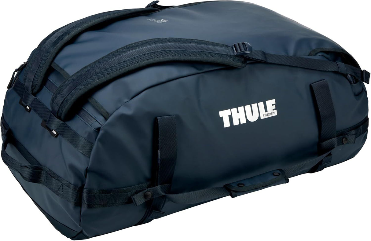 Thule Chasm 90L Duffel Travel Bag - Darkest Blue (Convertible Duffle Backpack)