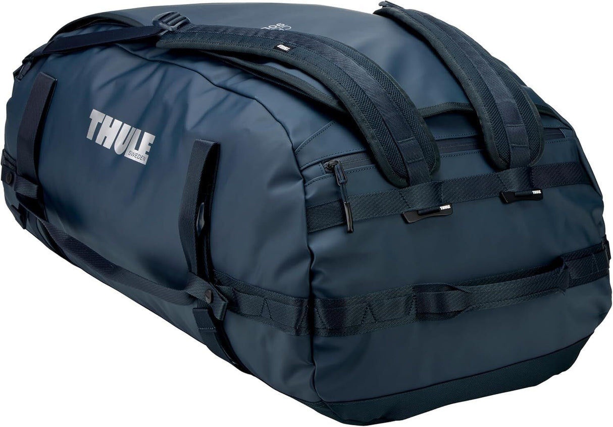 Thule Chasm 90L Duffel Travel Bag - Darkest Blue (Convertible Duffle Backpack)