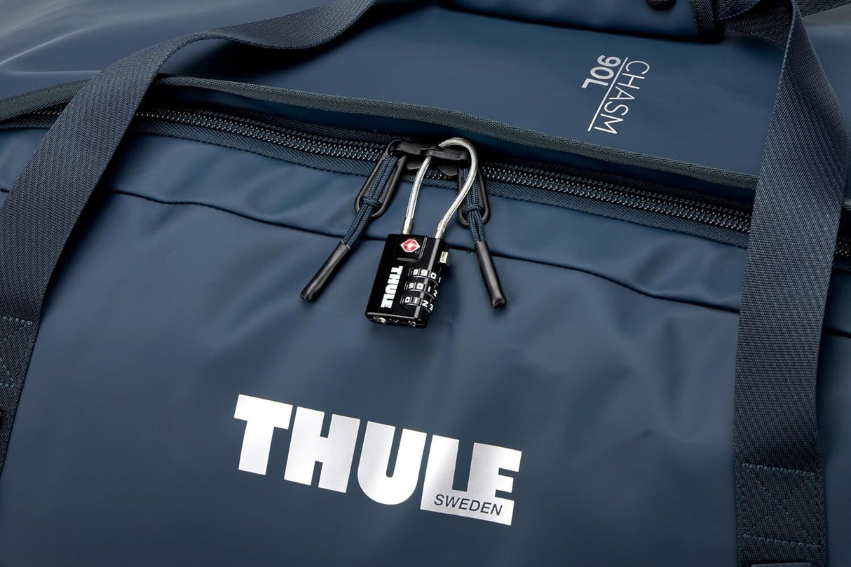 Thule Chasm 90L Duffel Travel Bag - Darkest Blue (Convertible Duffle Backpack)