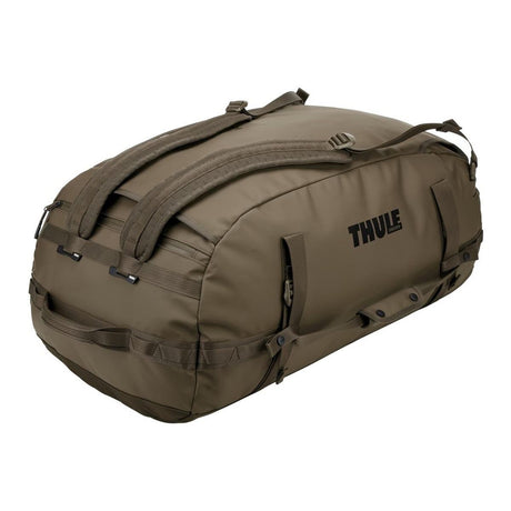 Thule Chasm 90L Duffel Travel Bag - Deep Khaki (Convertible Duffle Backpack)