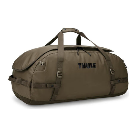 Thule Chasm 90L Duffel Travel Bag - Deep Khaki (Convertible Duffle Backpack)