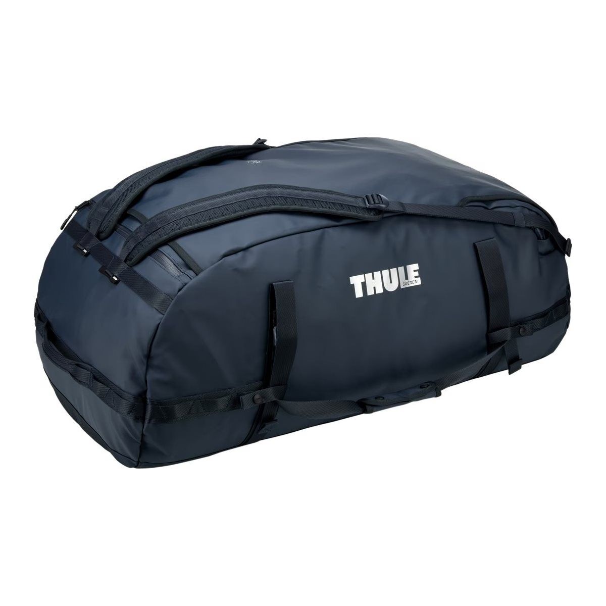Thule Chasm 130L Duffel Travel Bag - Darkest Blue (Convertible Duffle Backpack)