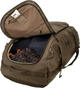 Thule Chasm 130L Duffel Overnight Bag Convertible Backpack Duffle in Deep Khaki