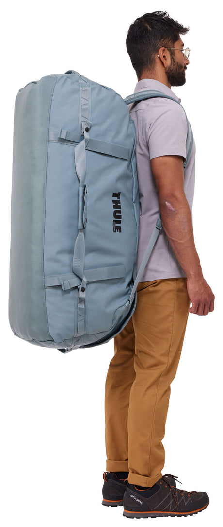 Thule Chasm 130L Duffel Overnight Bag Convertible Backpack Duffle in Pond
