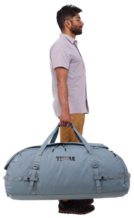 Thule Chasm 130L Duffel Overnight Bag Convertible Backpack Duffle in Pond
