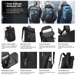 Thule EnRoute 20L Travel Backpack - Asphalt Black (Weekend Bag)