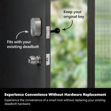 Lockin Smart Door Lock G30 Fingerprint Keyless Entry WiFi App Control for US Cylinder Locks