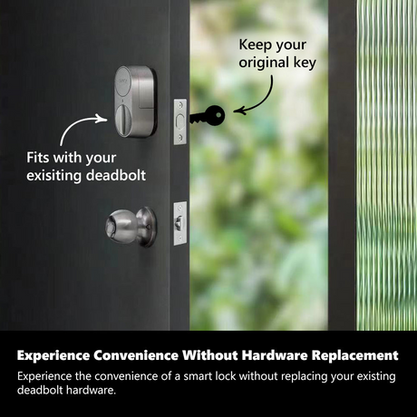 Lockin Smart Door Lock G30 Fingerprint Keyless Entry WiFi App Control for US Cylinder Locks