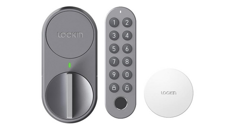 Lockin Smart Door Lock G30 Fingerprint Keyless Entry WiFi App Control for US Cylinder Locks