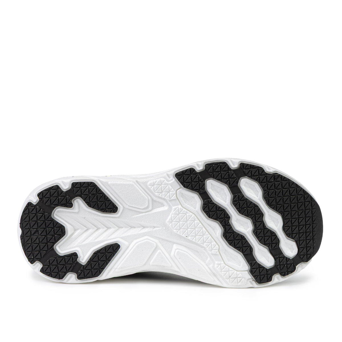 Sfida Tempo Boys V Strap Runners - Black/Lime (Kids Sneakers/Shoes)