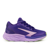 Sfida Tempo Girls Lace Up Runners - Purple (Kids Sneakers/Shoes) - PURPLE