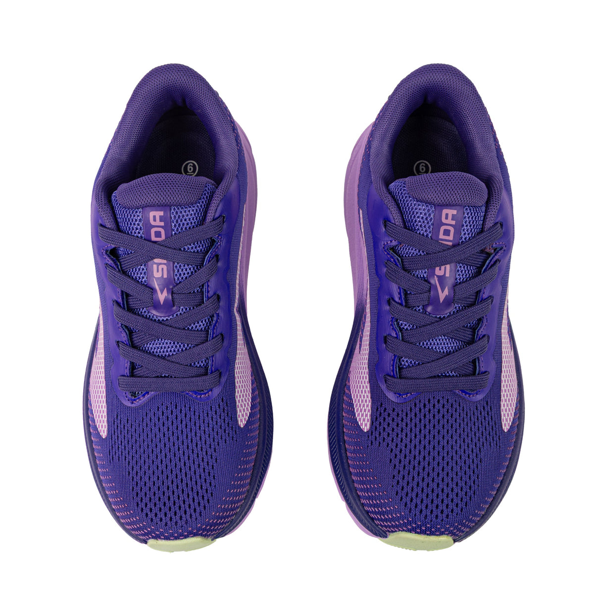 Sfida Tempo Girls Lace Up Runners - Purple (Kids Sneakers/Shoes)