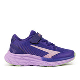 Sfida Tempo Girls V Strap Runners - Purple (Kids Sneakers/Shoes)