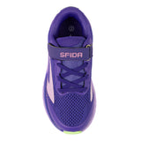 Sfida Tempo Girls V Strap Runners - Purple (Kids Sneakers/Shoes)