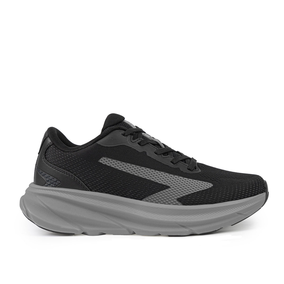 Sfida Tempo Mens Runners - Black/Grey (Running Shoes/Sneakers)