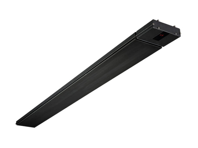 Heatstrip Radiant Slimline Electric Indoor/Outdoor Heater Black 2200W w/Remote