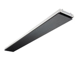 Heatstrip Radiant Slimline Electric Indoor/Outdoor Patio Alfresco Heater 2200W - Black/Chrome