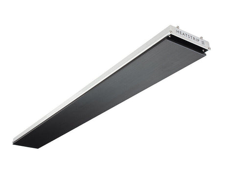 Heatstrip Radiant Slimline Electric Indoor/Outdoor Patio Alfresco Heater 2200W - Black/Chrome
