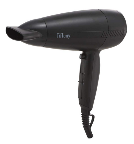 Tiffany 2000W Hair Dryer - DC Motor Cool Shot 3-Heat Speed - Black (THD20)