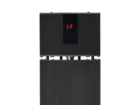Heatstrip Classic Slimline 2400W Electric Radiant Heater w/ Remote - Black
