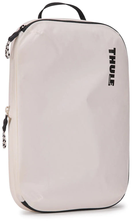 2x THULE Packing Cube Set Compression Travel Storage Bags Duo in White - (S & M)