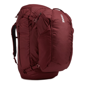 Thule Landmark Womens 60L Travel Adventure Backpack w/ 20L Daypack - Dark Bordeaux Red