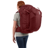 Thule Landmark Womens 60L Travel Adventure Backpack w/ 20L Daypack - Dark Bordeaux Red