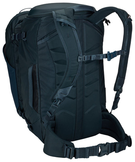 THULE Landmark 60L Travel Backpack w/ 20L Daypack & Laptop Sleeve in Darkest Blue
