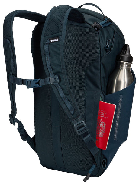 THULE Landmark 60L Travel Backpack w/ 20L Daypack & Laptop Sleeve in Darkest Blue