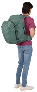 THULE Landmark 60L Travel Backpack w/ 20L Daypack & Laptop Sleeve in Hazy Green