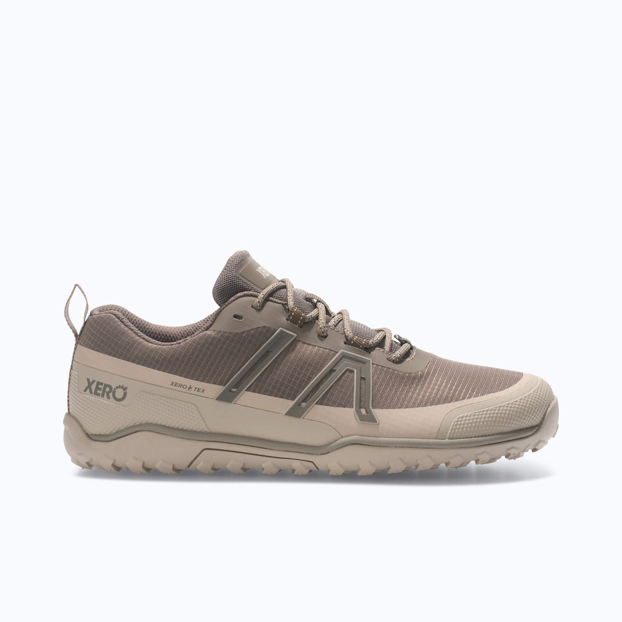 Xero Mens Scrambler Trail Low WP Barefoot Hiking Shoes (Waterproof Zero Drop)