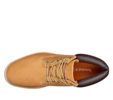 TIMBERLAND Mens Radford 6" Classic Leather Boots Waterproof Shoes Lace Up - Wheat Nubuck