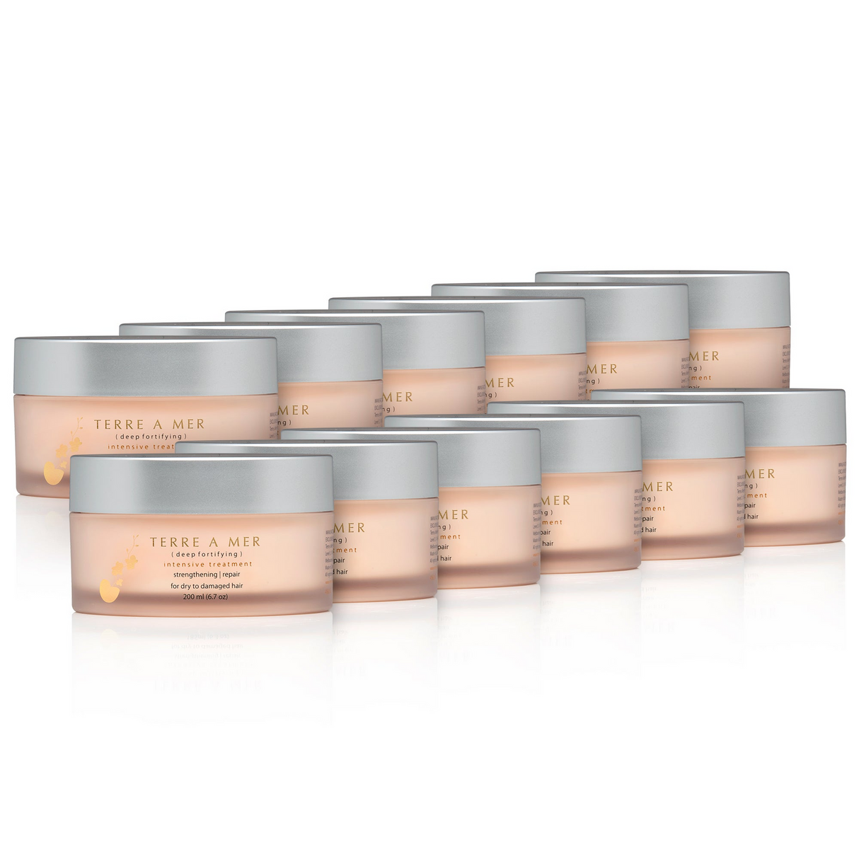 12x TERRE A MER Keratin/Argan Oil Repair Hair Mask Treatment Cream - Intensive Treatment (200ml)