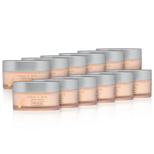 12x TERRE A MER Keratin/Argan Oil Repair Hair Mask Treatment Cream - Intensive Treatment (200ml)