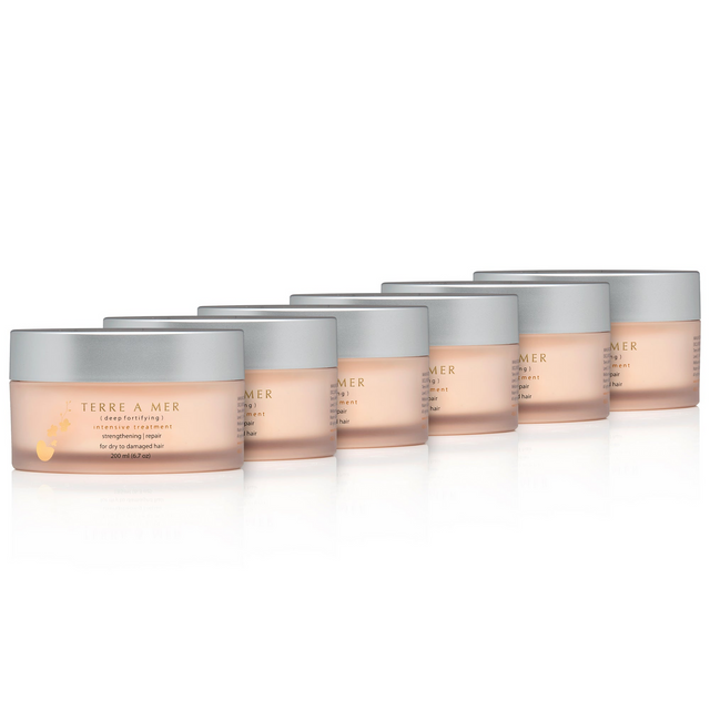 6x TERRE A MER 200ml Keratin/Argan Oil Repair Hair Mask Treatment Cream - Bulk Pack (Nanoplasty Safe)