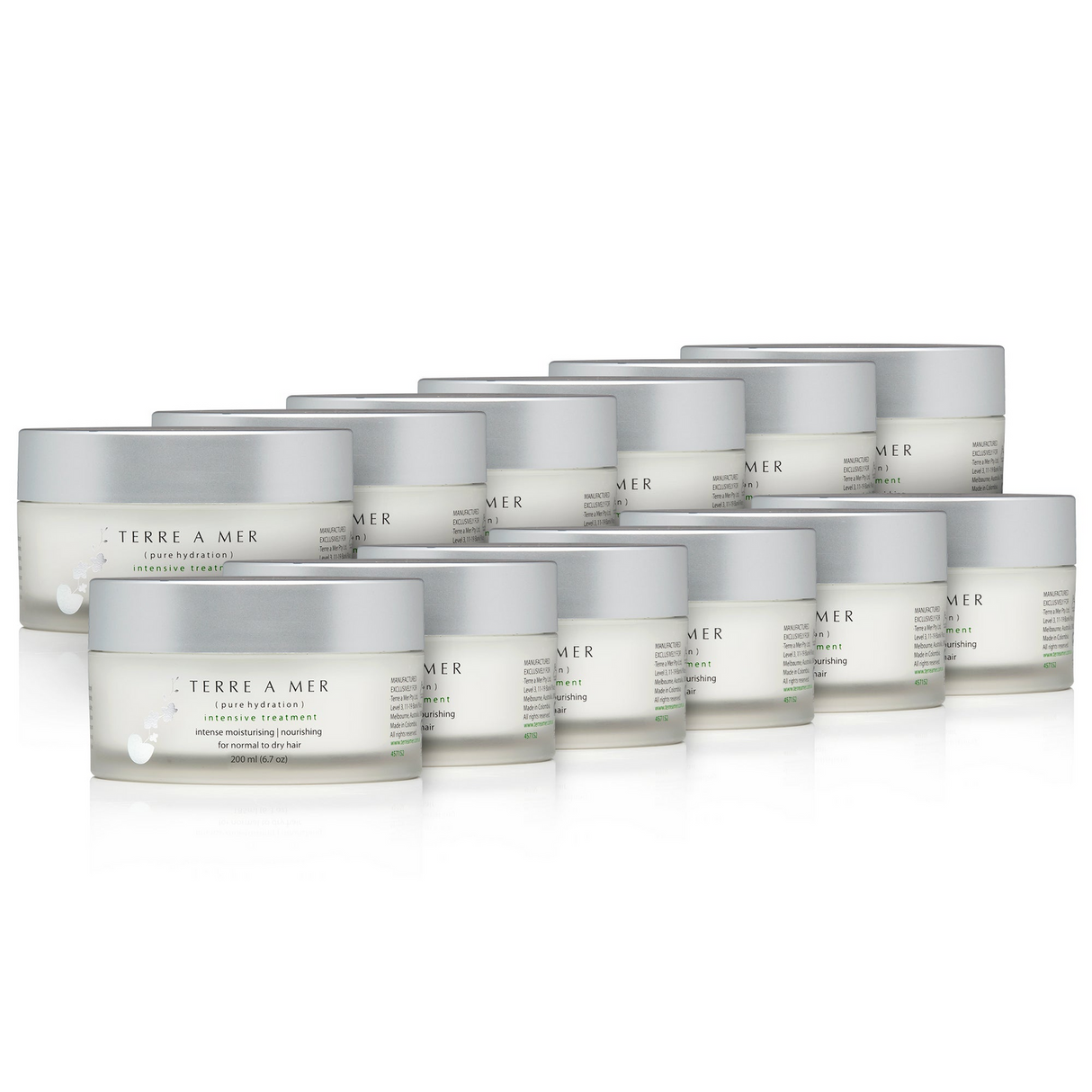 12x TERRE A MER Amino Acid/Argan Oil Repair Hair Mask Treatment Cream - Bulk Pack (200ml)