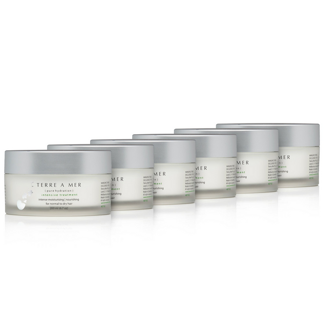 6x TERRE A MER Amino Acid/Argan Oil Repair Hair Mask Treatment Cream - Bulk Pack (200ml)