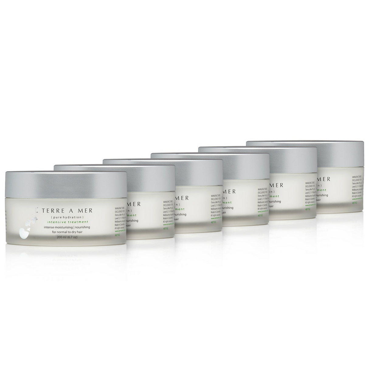 6x TERRE A MER Amino Acid/Argan Oil Repair Hair Mask Treatment Cream - Bulk Pack (200ml)