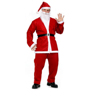 ADULT LARGE SANTA CLAUS COSTUME Suit Father Xmas Party Outfit Father Christmas