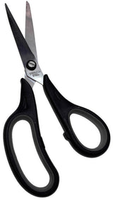 6x Sharp Stainless Steel Scissors with Soft Handle Bulk Pack (Kitchen, Craft and Office)