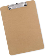 Wooden A5 Clipboard - Office Writing Board/Restaurant Menu Clip Hardboard