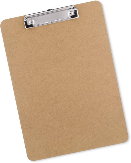 Wooden A5 Clipboard - Office Writing Board/Restaurant Menu Clip Hardboard