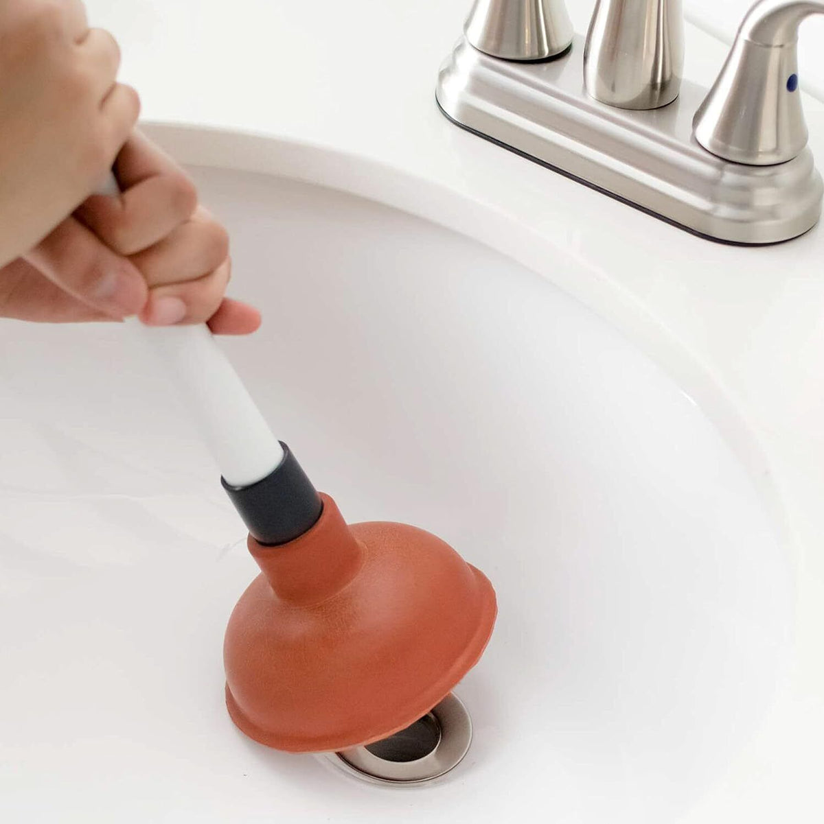 Sink Plunger & Drain Unblocker (Shower/Bath/Toilet)