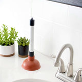 Sink Plunger & Drain Unblocker (Shower/Bath/Toilet)