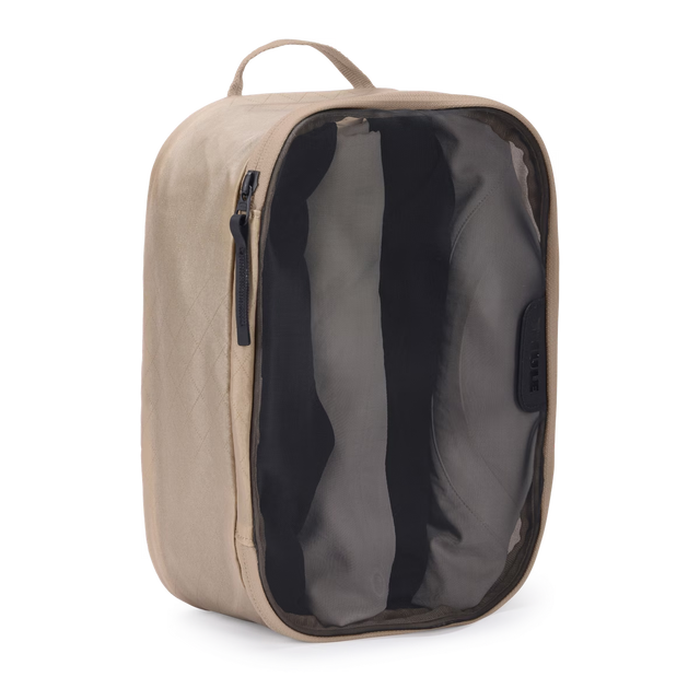 Thule Small Travel Packing Cube - Gentle Beige (Electronics & Toiletries Organiser Bag)
