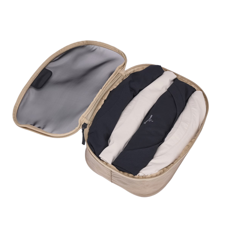 Thule Small Travel Packing Cube - Gentle Beige (Electronics & Toiletries Organiser Bag)